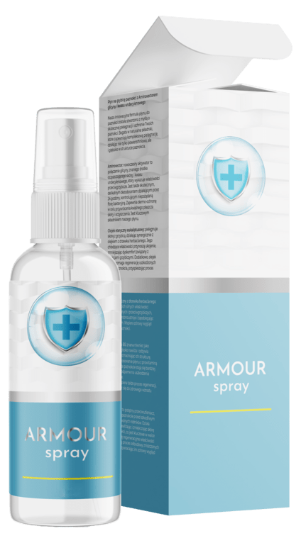 Armour Spray — Grzybica paznokci i stóp